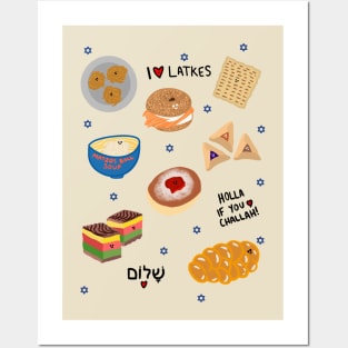 Jewish Food Posters and Art